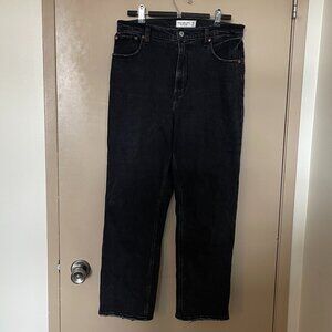 Abercrombie Ankle Straight Ultra High Rise Jenas